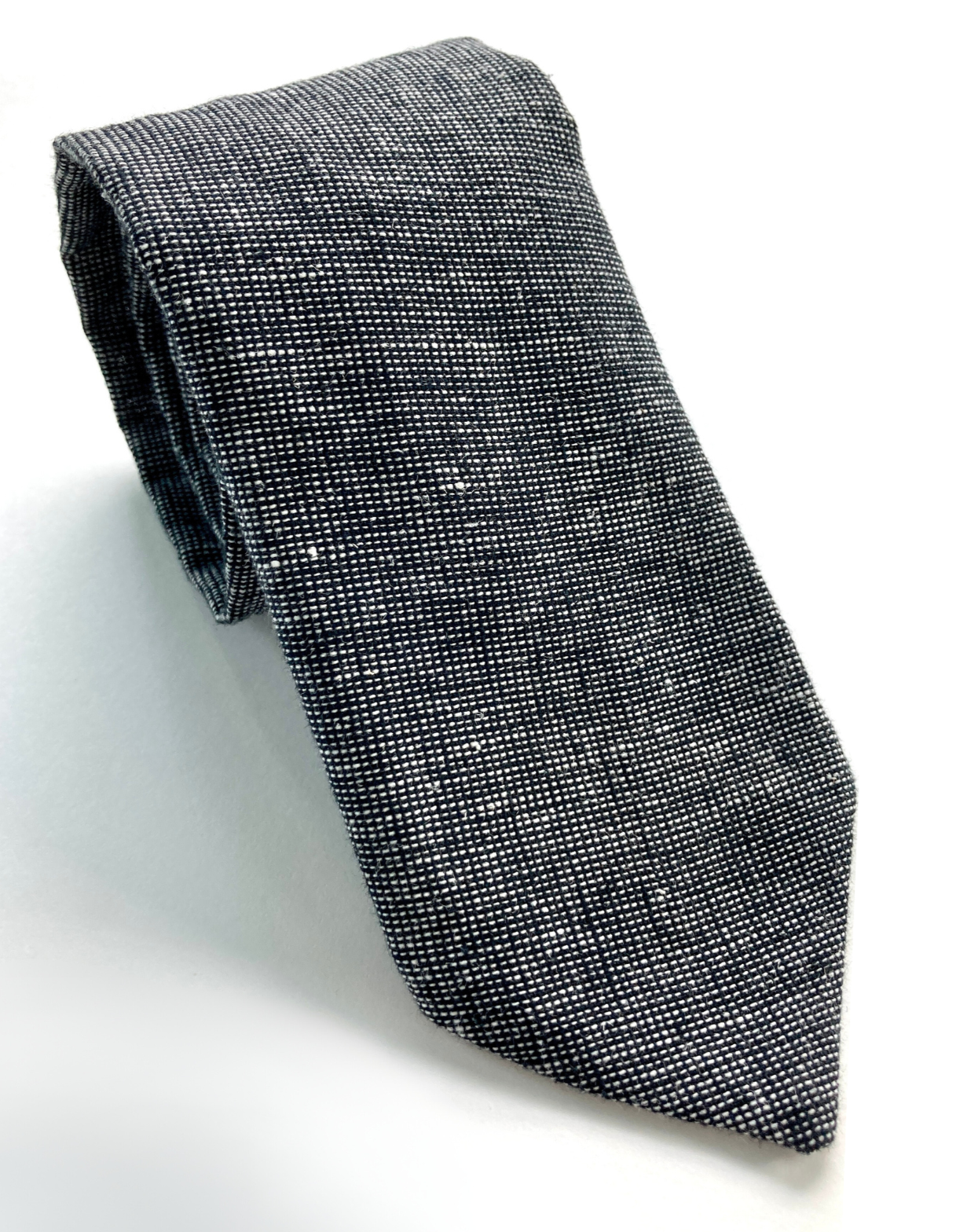 Pepper Matching Linen Tie and Button-On Suspender Gift Set
