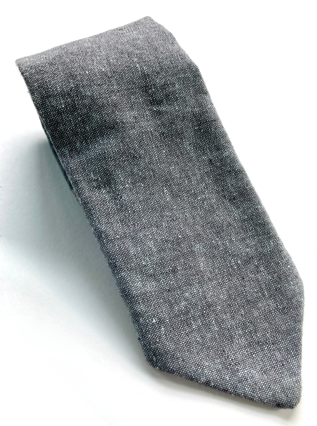 Shale Matching Linen Tie and Button-On Suspender Gift Set