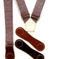 Women's Magnetic Clasp Linen Suspenders – Handmade Vintage-Inspired Fashion by Stratton Suspender Co.