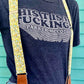 Yellow & Teal Floral Women’s Suspenders – Handmade Linen Suspenders with Magnetic Clasps | Spring, Summer & Fall Boho Accessory