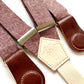 Women's Magnetic Clasp Linen Suspenders – Handmade Vintage-Inspired Fashion by Stratton Suspender Co.