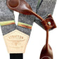 Stratton Suspender Co. Button On Set in Texas Oil Black Linen 