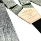 Stratton Suspender Co. Button On Set in Texas Oil Black Linen 