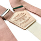 Dusty Rose Formal Wedding Suspenders Blush Wedding