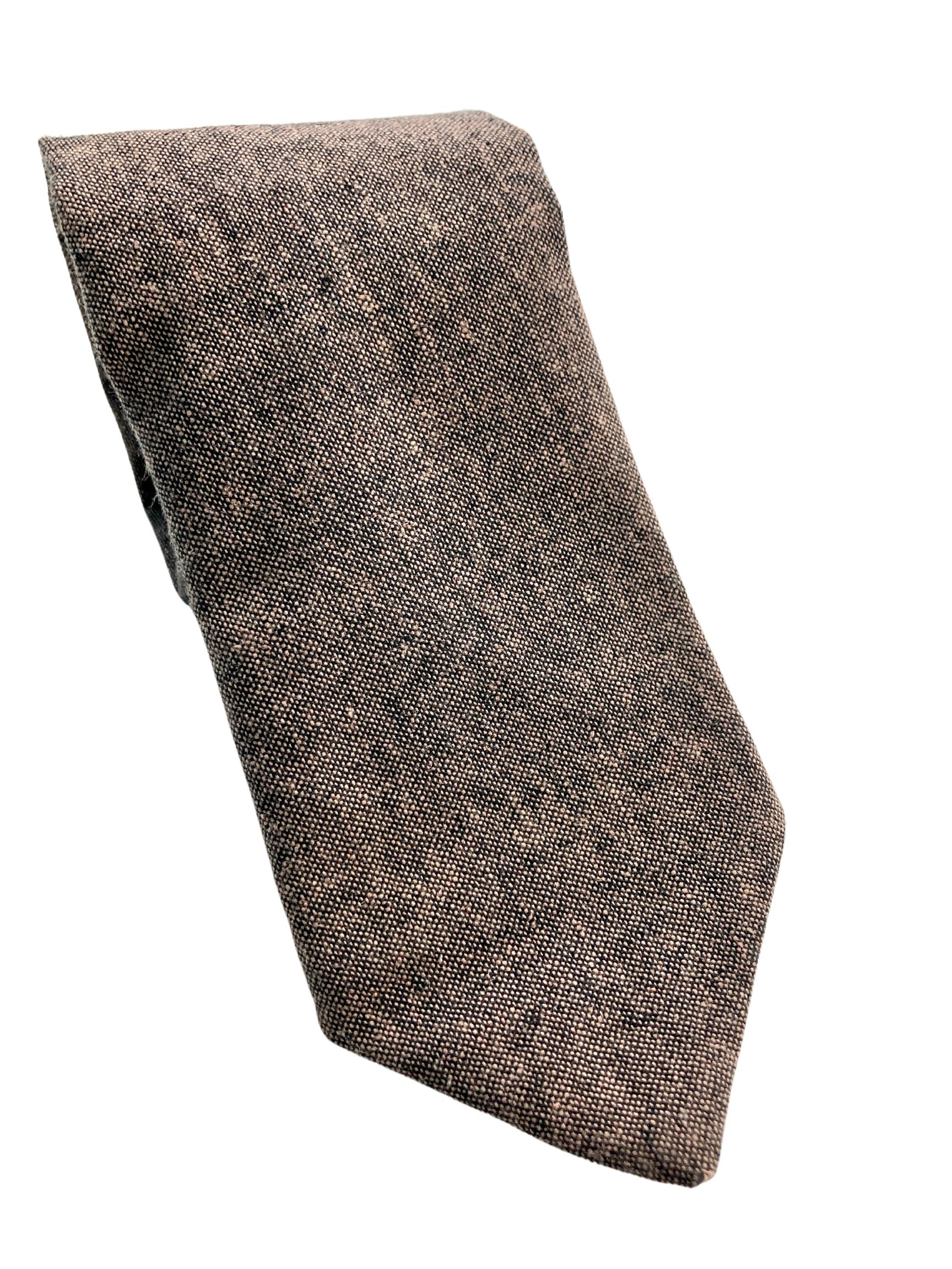 Espresso Linen Tie In Black and Brown for Fall and Winter Weddings