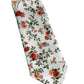 pink and orange floral neck tie for weddings