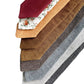 Winter Wedding Neck Ties from Stratton Suspender Co. Grey, Black, Shale, Espresso, Cinnamon, Copper, Burnt Orange, Floral, and Red Wine