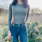 Women’s Nutmeg Brown Linen Suspenders with Magnetic Clasps – Handmade in Texas | Fall Accessory