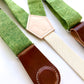 Women's Magnetic Clasp Linen Suspenders – Handmade Vintage-Inspired Fashion by Stratton Suspender Co.