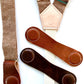 Women’s Nutmeg Brown Linen Suspenders with Magnetic Clasps – Handmade in Texas | Fall Accessory