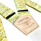 Stratton Suspenders in Summertime Yellow Floral