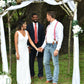 Cherry Red Wedding Suspenders with Leather Magnetic Clasps – Rustic Wedding in Luckenbach, Texas | Heritage American Menswear