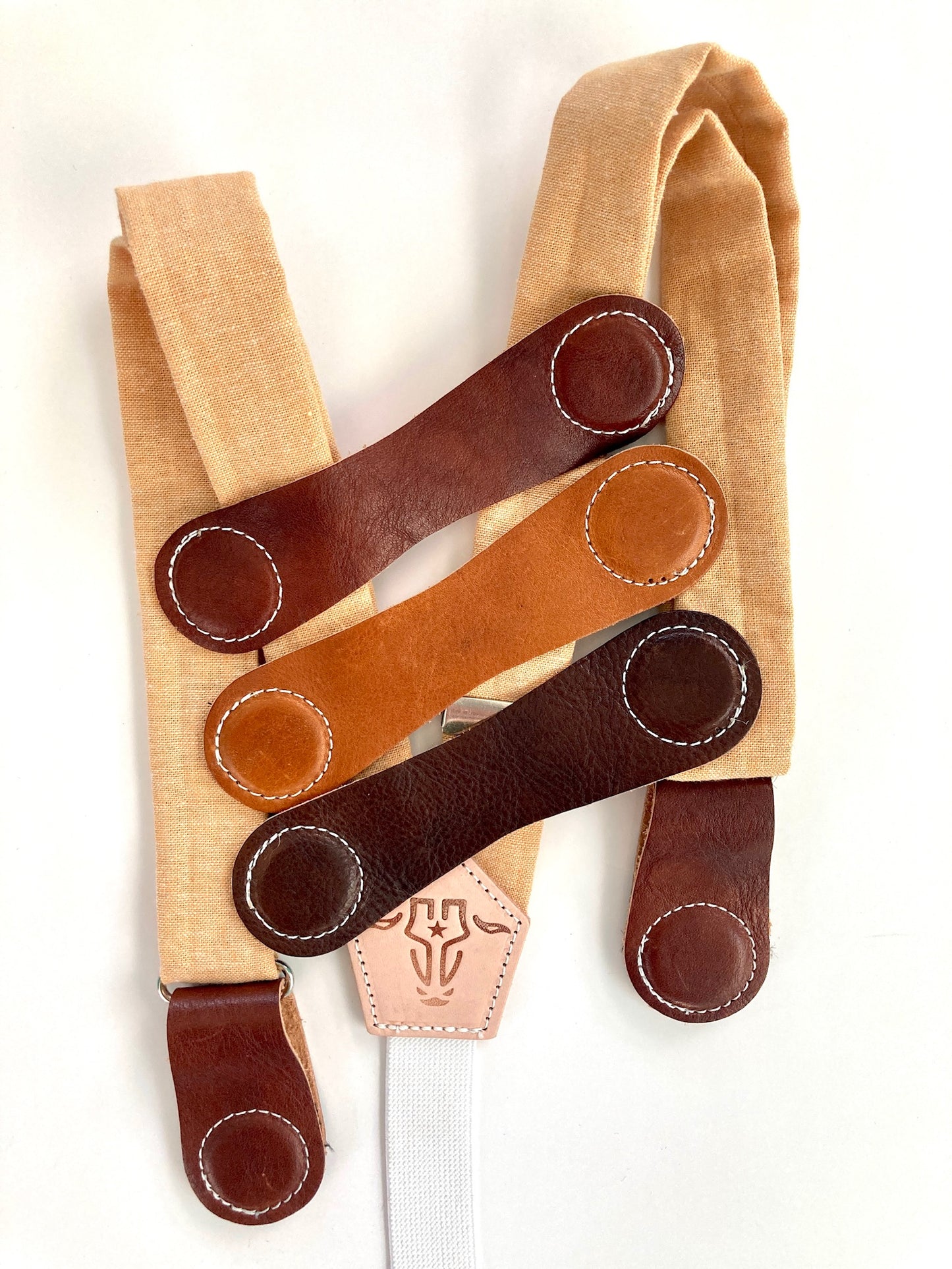 Women’s Suspenders - Ochre Orange Women’s Stratton Suspender Set