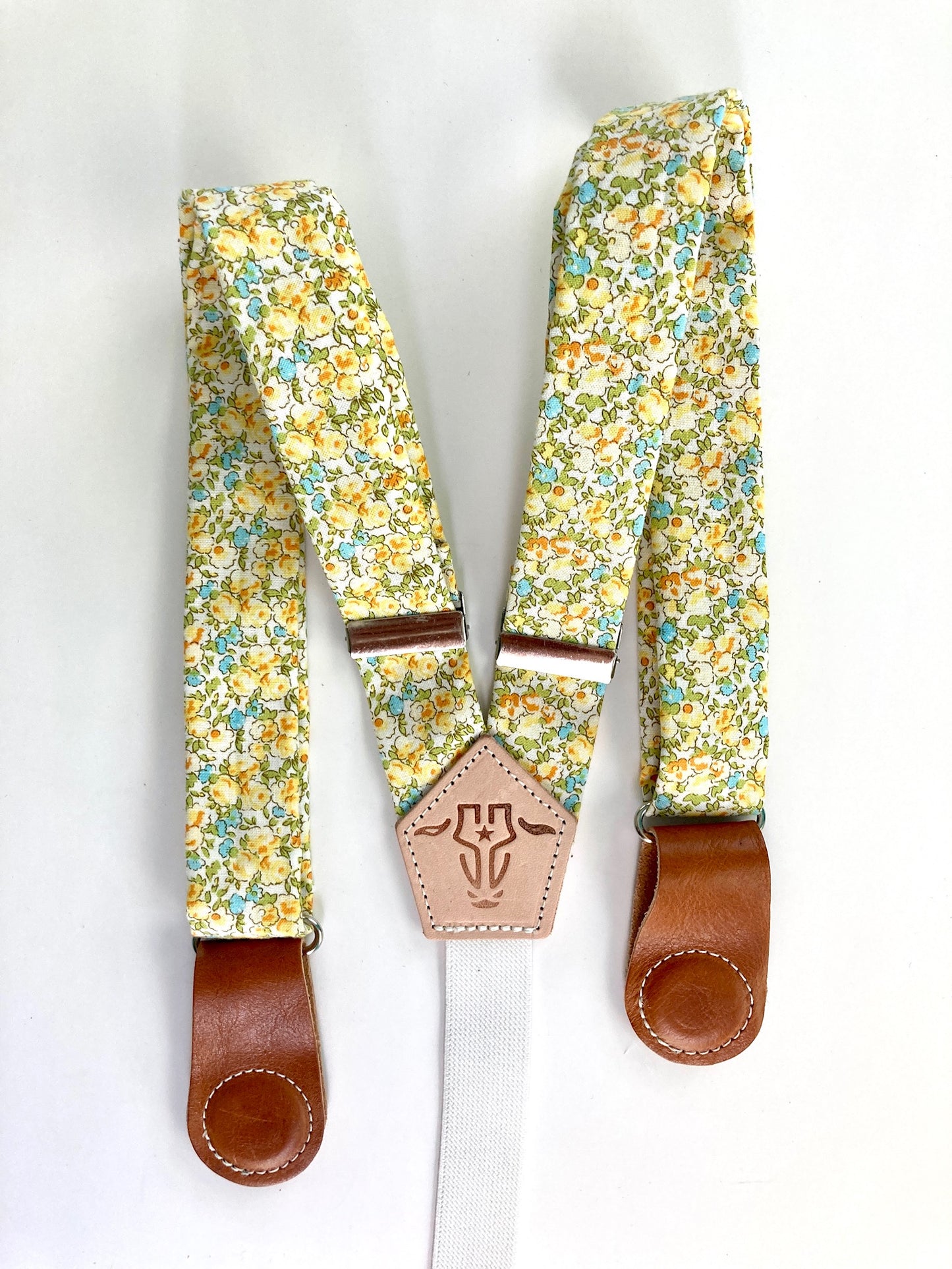 Women’s Floral Suspenders - Stratton Suspender Co. Women’s Collection - Floral Suspender Set